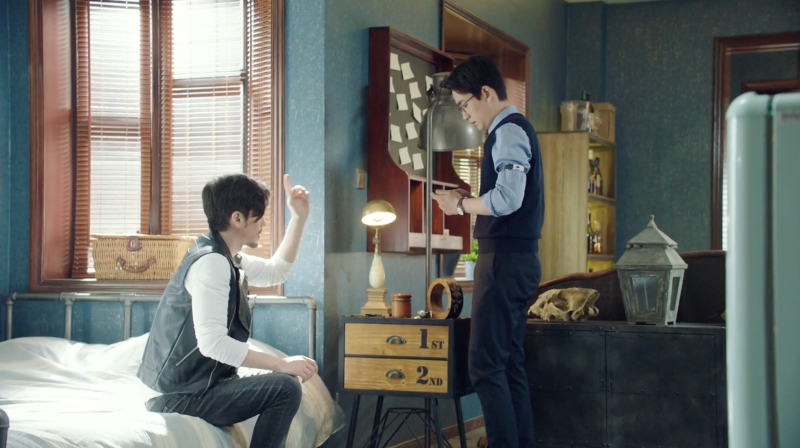 Screencap of Shen Wei and Zhao Yunlan from Guardian episode 21 Screencap of Shen Wei and Zhao Yunlan from Guardian episode 21